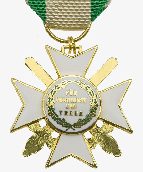 Preview: Sachsen Königreich, Verdienstorden Ritterkreuz 2.Klasse mit Schwertern